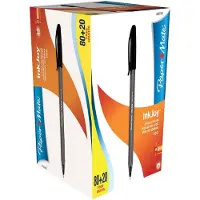 Papermate Paper:Mate stylo à bille InkJoy 100, Value Pack, noir (100x)