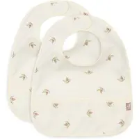 Jollein Bavoir Jollein Waterproof Rosehip (2pack)