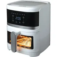 KOENIC Airfryer (kaf 41323 W) - Argenté 37 L 1300 W Nombre De Paniers: 1