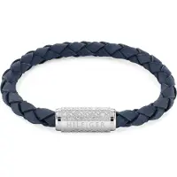 Tommy Hilfiger Bracelet bleu marine / argent