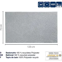 kela Tapis de Bain Kela Maja Vert-70 x 120 cm