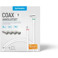 Technetix Ziggo Suitable - Connecteur F pour câble coaxial