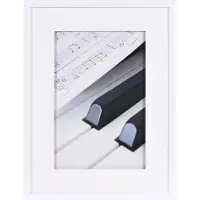 Henzo Piano 30x40 Cadre blanc -