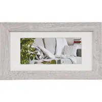 Henzo Cadre photo Moderne - 10x20cm - Blanc