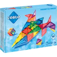 Coblo Jouet Carreaux magnétiques Classic 60 pièces