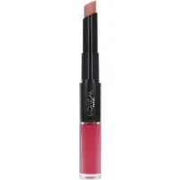 L'Oréal Infallible 24H brillant et rouge à lèvres longue tenue 2 en 1 teinte 804 Metro Proof Rose 5,7 g