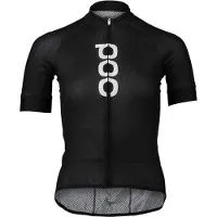 POC Essential Road Logo Short Sleeve Jersey Noir M Femme