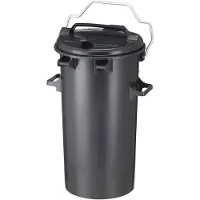 Vepa Bins Poubelle d'extérieur 50 Litres Gris