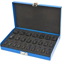 HBM Jeu d'extracteurs de vis multi-splines 25 pièces