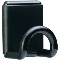 Unilux Patere UL 491, noir, magn¿tique, fixation magn¿tique