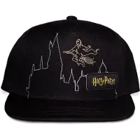 Difuzed Hommes, Casquette, Casquette Harry Potter, Noir, (Taille unique)