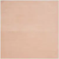 vidaXL Tapis HUARTE à poils courts doux lavable rouge clair 160x160 cm