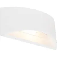 QAZQA Applique murale intelligente blanche 20 cm avec WiFi G9 - Tum