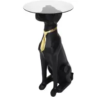 Home Deco Factory Table Basse Deco Chien Assis 66cm