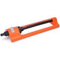 EDM Arroseur Oscillant 250m2 Arrosage Uniforme Et Ajustable Grande Surface -