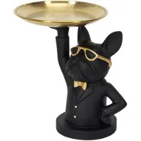 Home deco Statue Bulldog Vide-Poche