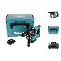 Makita DHR243Y1J Perfo-burineur SDS-plus à batteries 18V Li-Ion set (1x batterie 1.5Ah) dans MAKPAC - moteur sans charbon