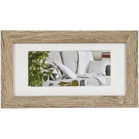 Henzo Cadre photo Moderne - 10x20cm - Marron clair