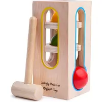 Bigjigs Jeu du marteau en bois