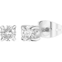 Lucardi Boucles d'oreilles argent