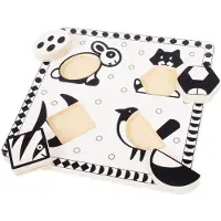 Bigjigs Puzzle noir et blanc Pets