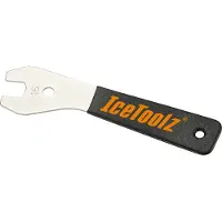 Icetoolz Clé à cône - - Acier - Noir - 19.5x5 cm - Revêtement en poudre - Conewrench - Taille M - Poids 105 g