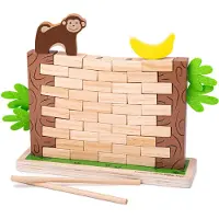 Bigjigs Jeu en bois pour enfants Jungle Crash