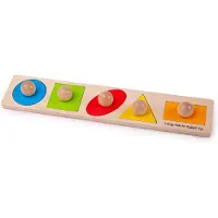 Bigjigs Tableau d'association de formes