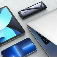 UGREEN Boîtier de disque dur M.2 SATA/NVMe - Gris