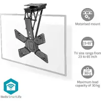 Nedis Tvcm5850bk Tv Stand Argenté