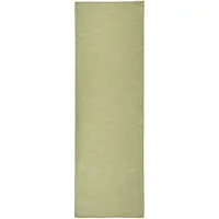 vidaXL Tapis à tissage plat d'extérieur 80x250 cm Vert