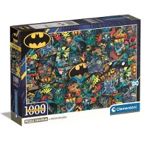 Clementoni Puzzle CLE 1000 Compact Batman 39906