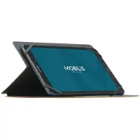 Mobilis Origine Universal - Étui à rabat pour tablette - brun clair - 9" - 11"