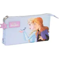 Safta Frozen ''believe'' triple trousse à crayons bleu homme bleu One Size