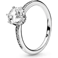 Pandora Bague Solitaire Couronne Scintillante Incolore