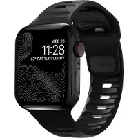 Nomad Bracelet Sport FKM pour Apple Watch | 38/40/41/42 mm - Noir