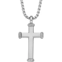 Fossil Chaîne argent