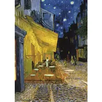 Puzzelman Puzzle Vincent van Gogh Terrasse de café la nuit 1000 pièces