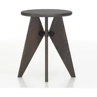 Vitra Tabouret Bois Dark Oak