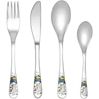 Zilverstad Couverts Enfant Zilverstad Unicorn (4 Pièces)