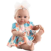 Paola Reina poupée mini-picolines fille tulle 32cm - Baby doll rose
