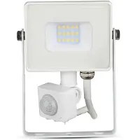 LED Solution Spot LED blanc 10W avec détecteur de mouvement Premium Couleur de la lumière : Blanc lumière du jour 434