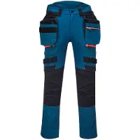 Portwest DX440 DX4 Pantalon avec poches holster amovibles Blanc/Gris Gr. 46