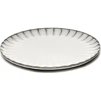Serax Assiette à Petit Déjeuner Serax Inku Tableware White S 18 cm