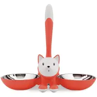 Alessi Bol d'Alimentation pour Chat Alessi Tigrito Red