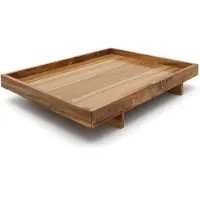 Bredemeijer Wazuka Rectangular Wooden Tray Marron