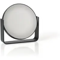 Zone Denmark miroir de table Ume, miroir cosmétique, miroir, grossissement 5x, aluminium laqué / verre, Black, 28222