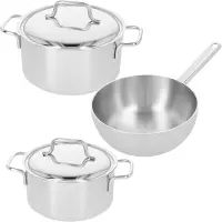 Demeyere Batterie de Cuisine Apollo 3 Pièces