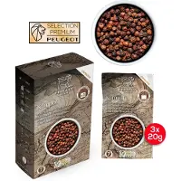 Peugeot Kampot Poivre Rouge Du Cambodge, 60g - 3 Sachets Fraicheur De 20g