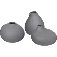 Blomus Vase Blomus Nona Pewter (Lot de 3)